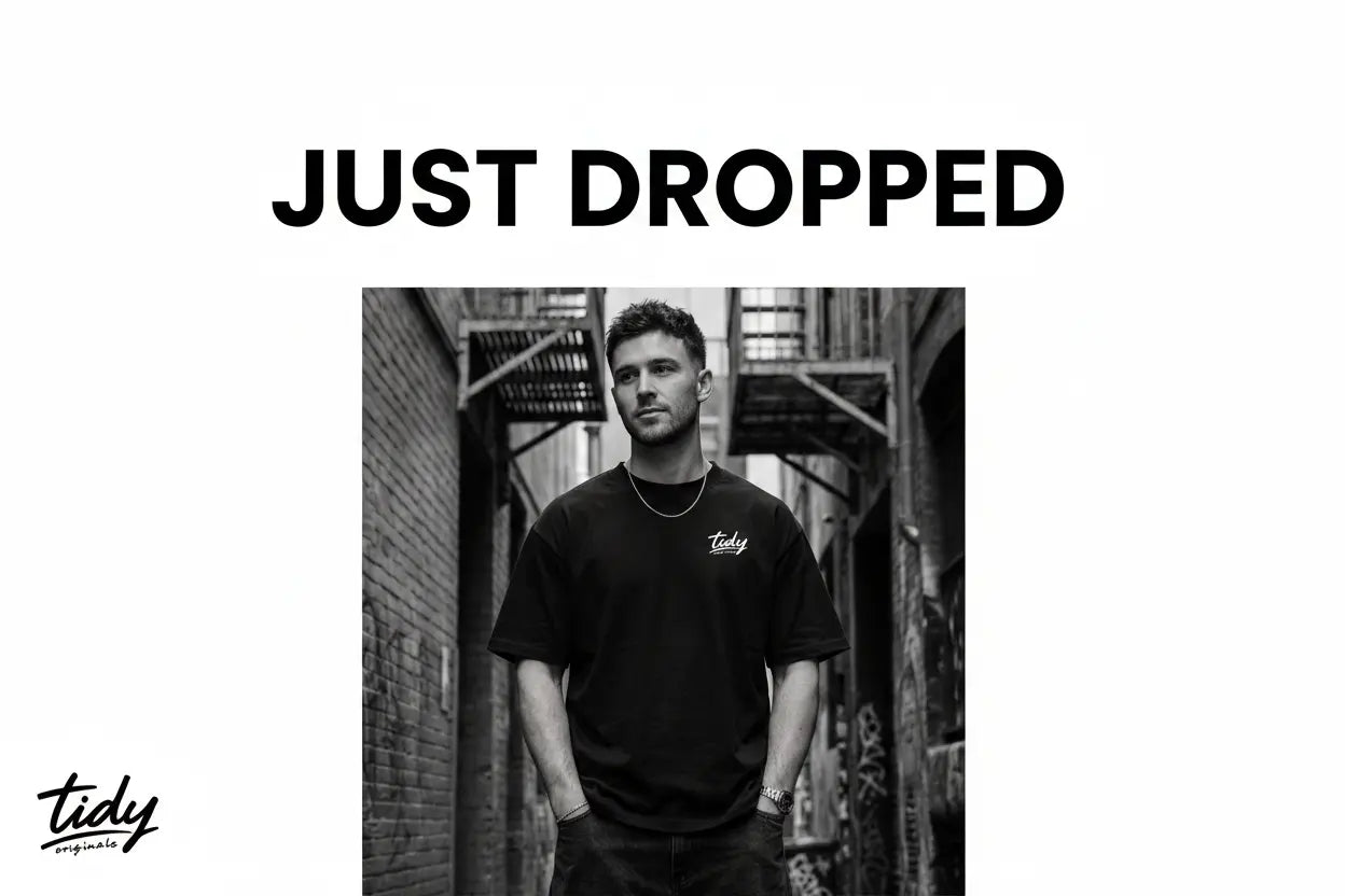 Just Dropped — latest new streetwear arrivals from Tidy Design Australia
