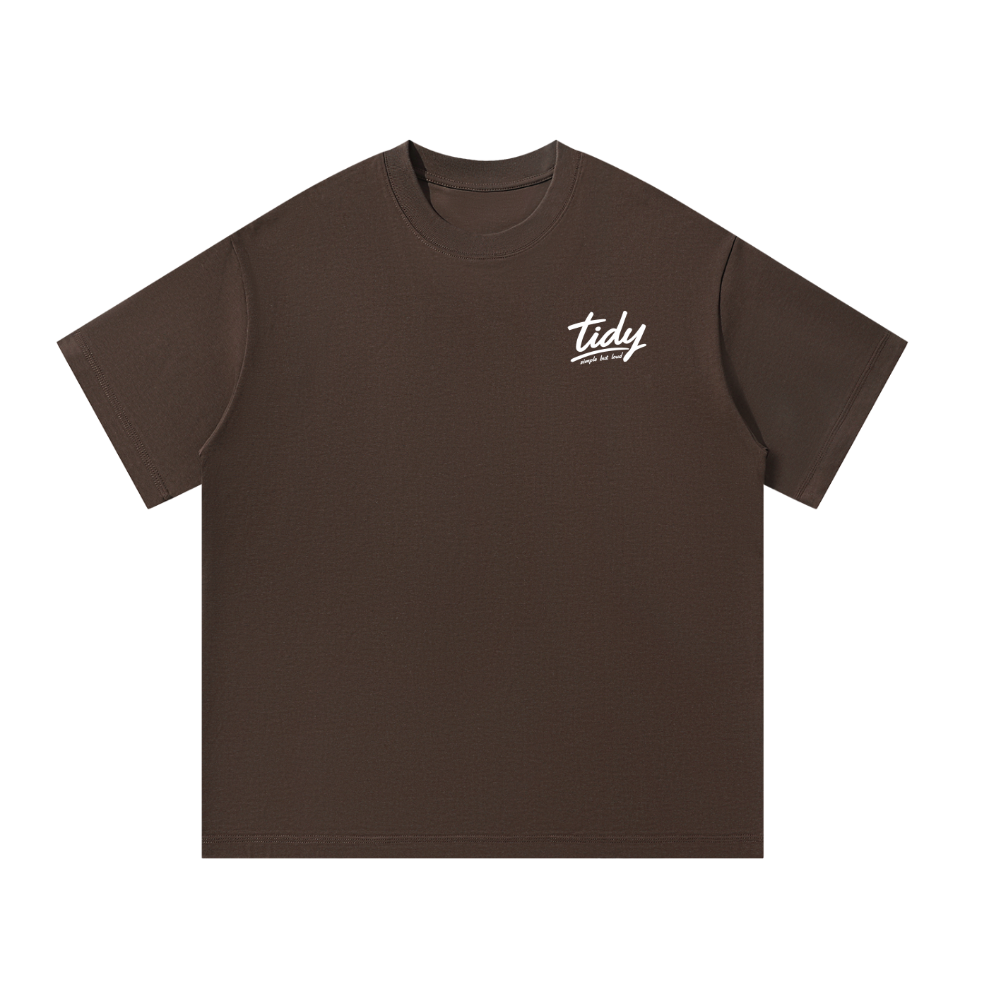 JP Mt Fuji White Print Oversized T-Shirt