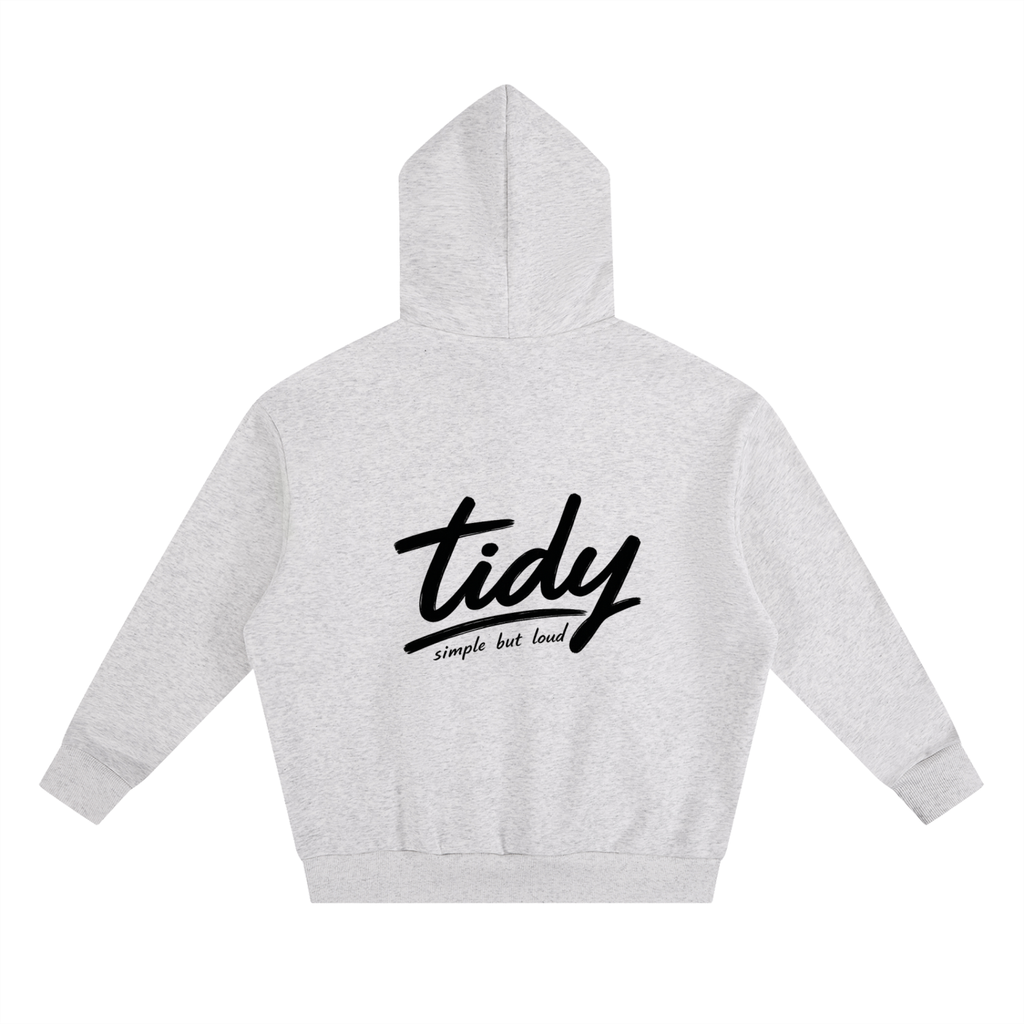 OG Collection Black Print Heavyweight Hoodie