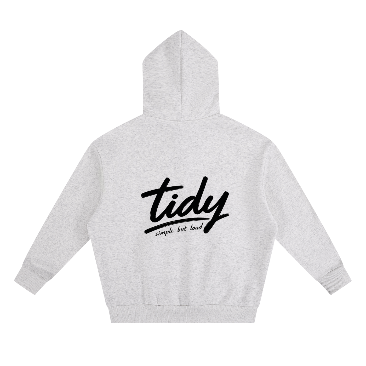 OG Collection Black Print Heavyweight Hoodie