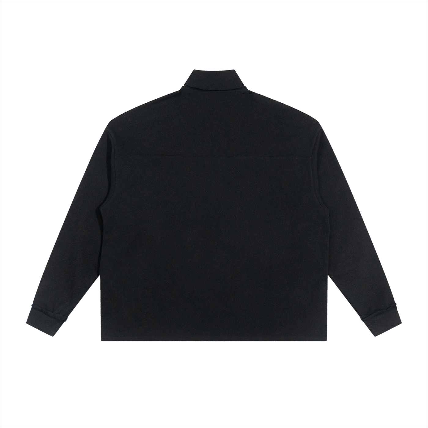 OG Collection White Print Quarter-Zip Sweatshirt