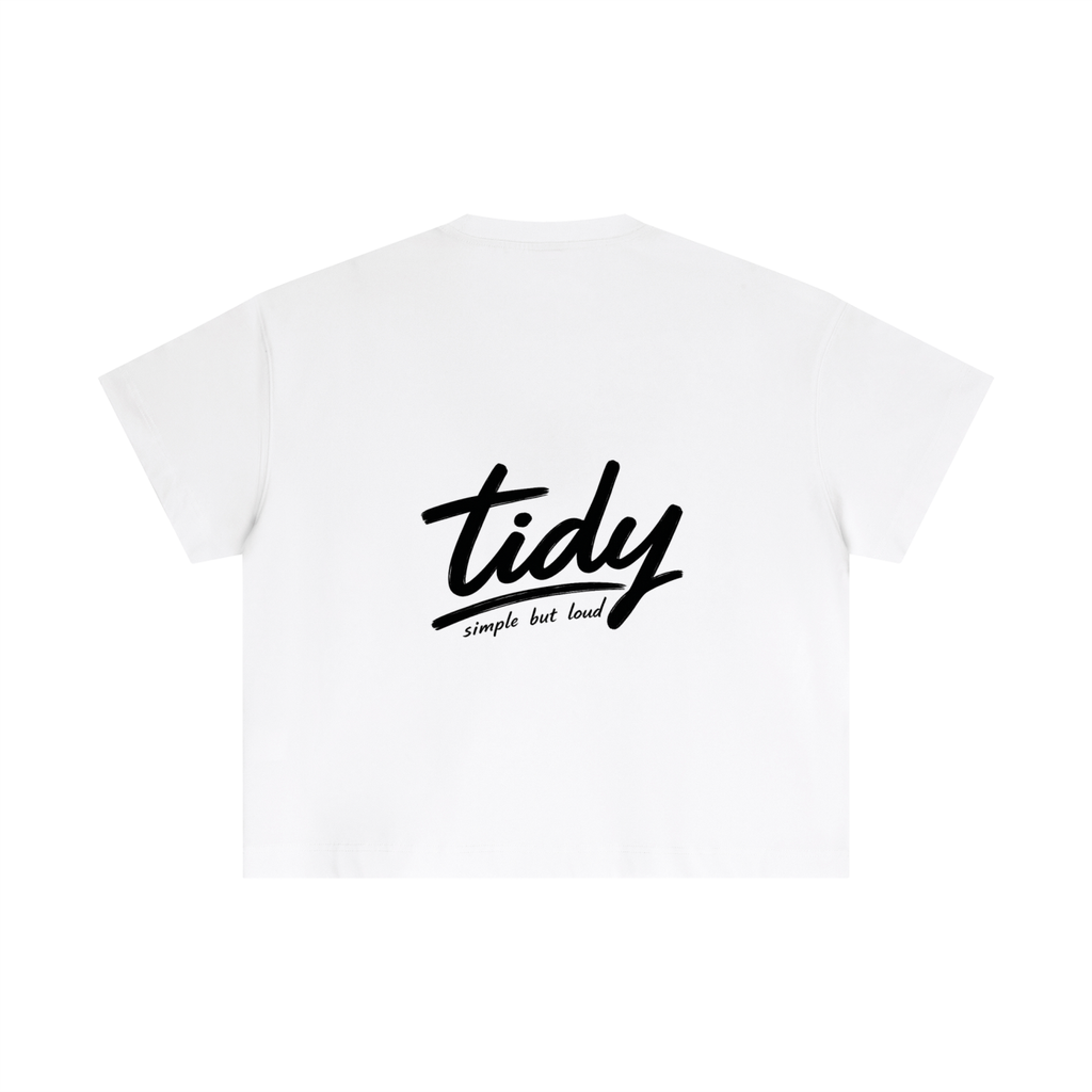 OG Collection Black Print Crop T-Shirt