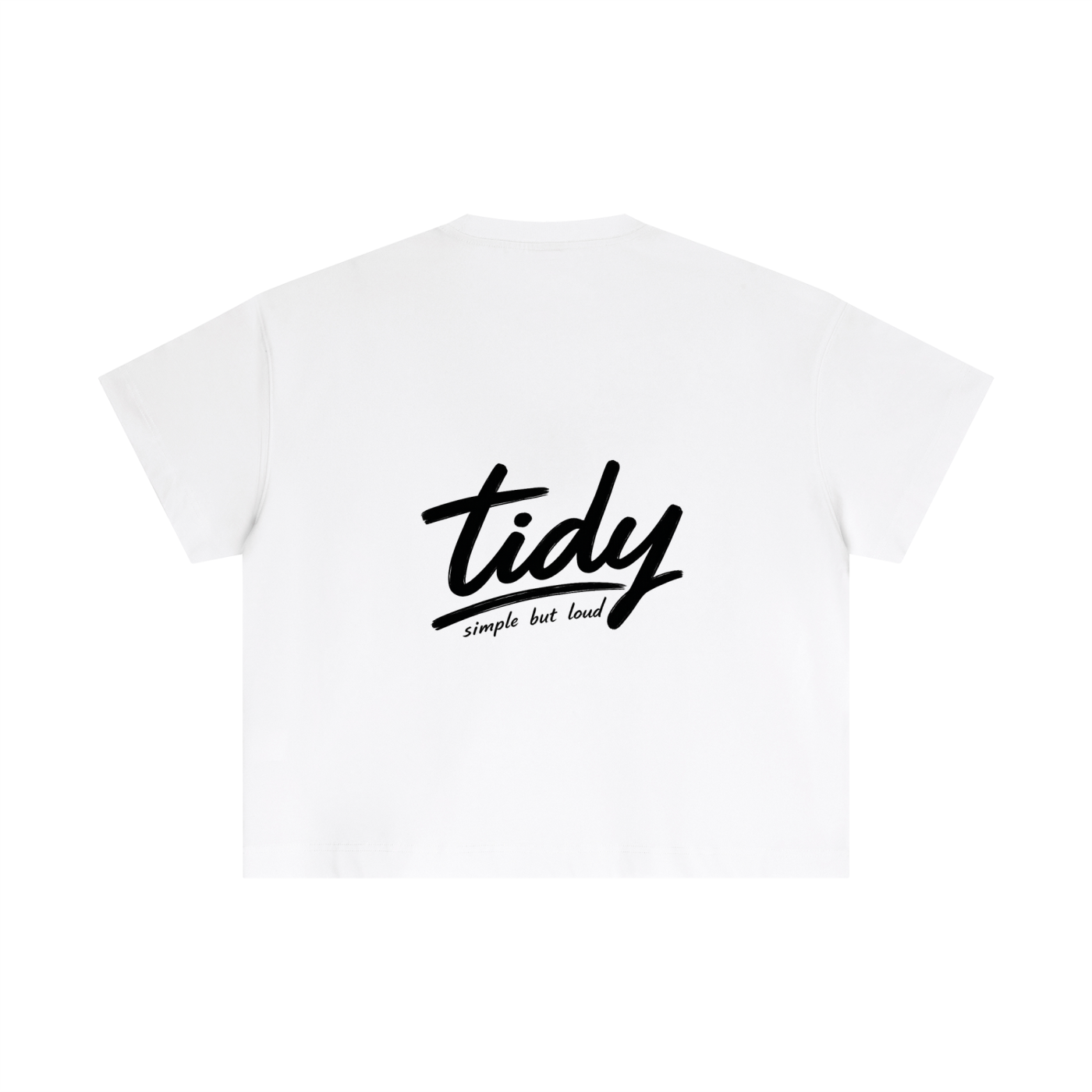 OG Collection Black Print Crop T-Shirt