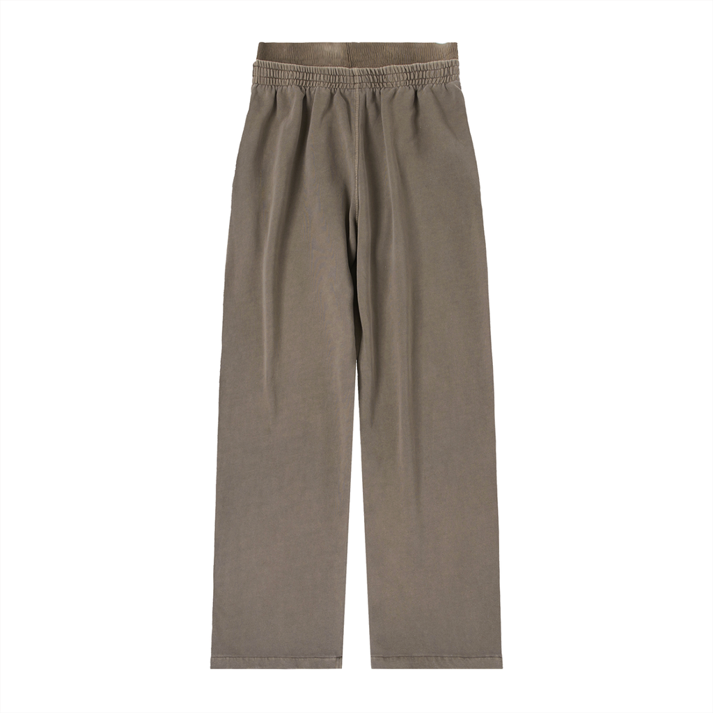 JP Dragon White Print Women's Washed Waist Pants