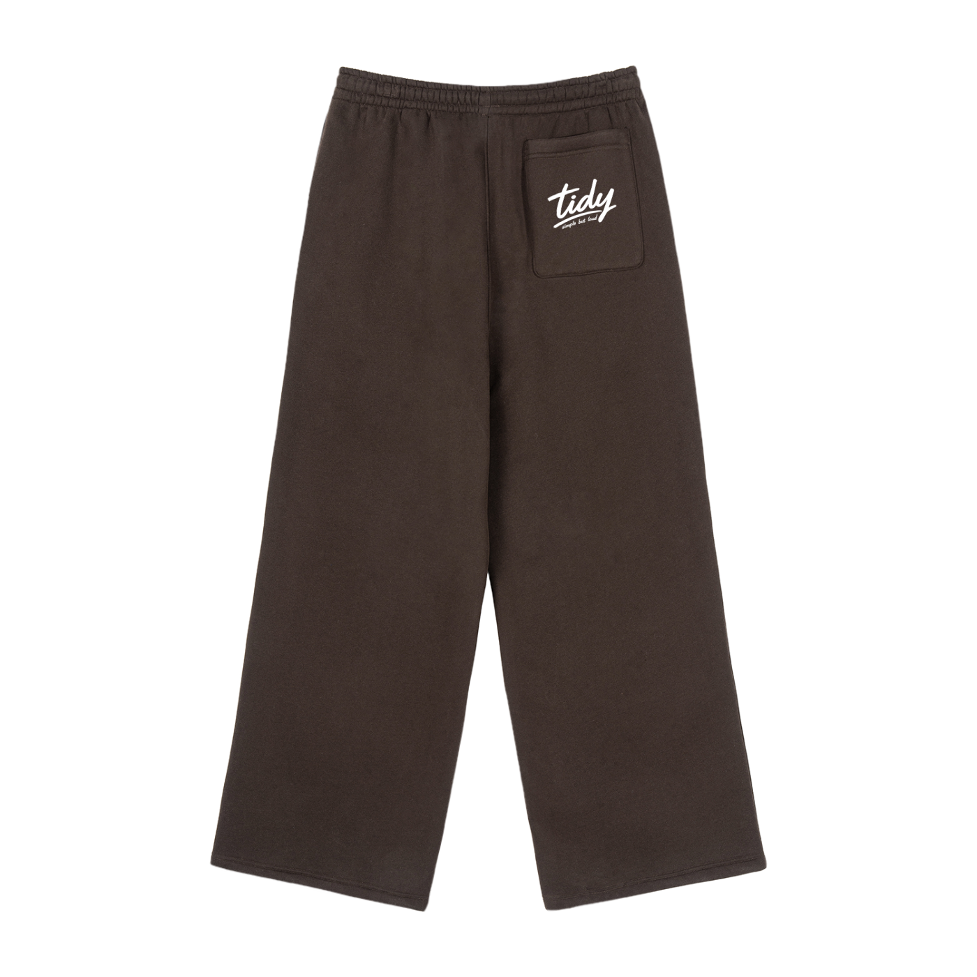 JP Dragon White Print Fleece Drawstring Straight-Leg Sweatpants