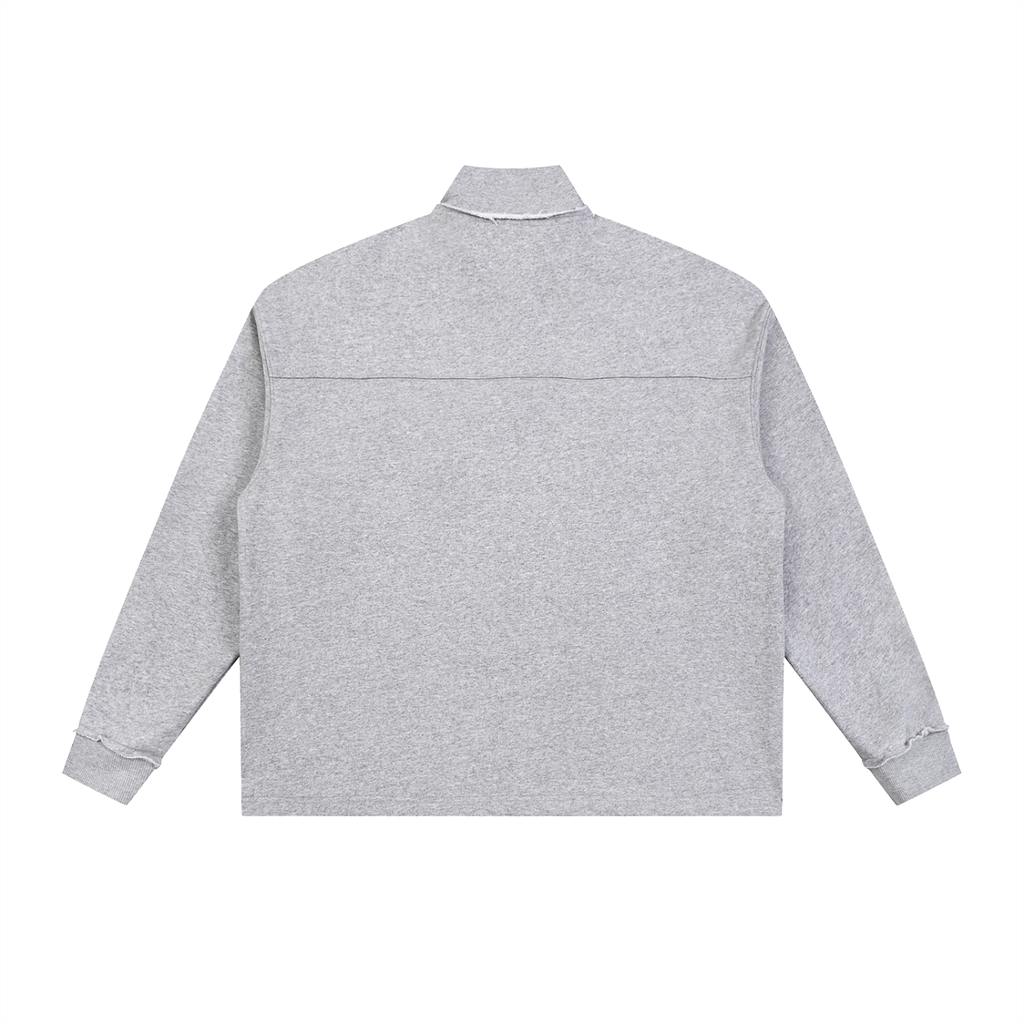 OG Collection Black Print Quarter-Zip Sweatshirt