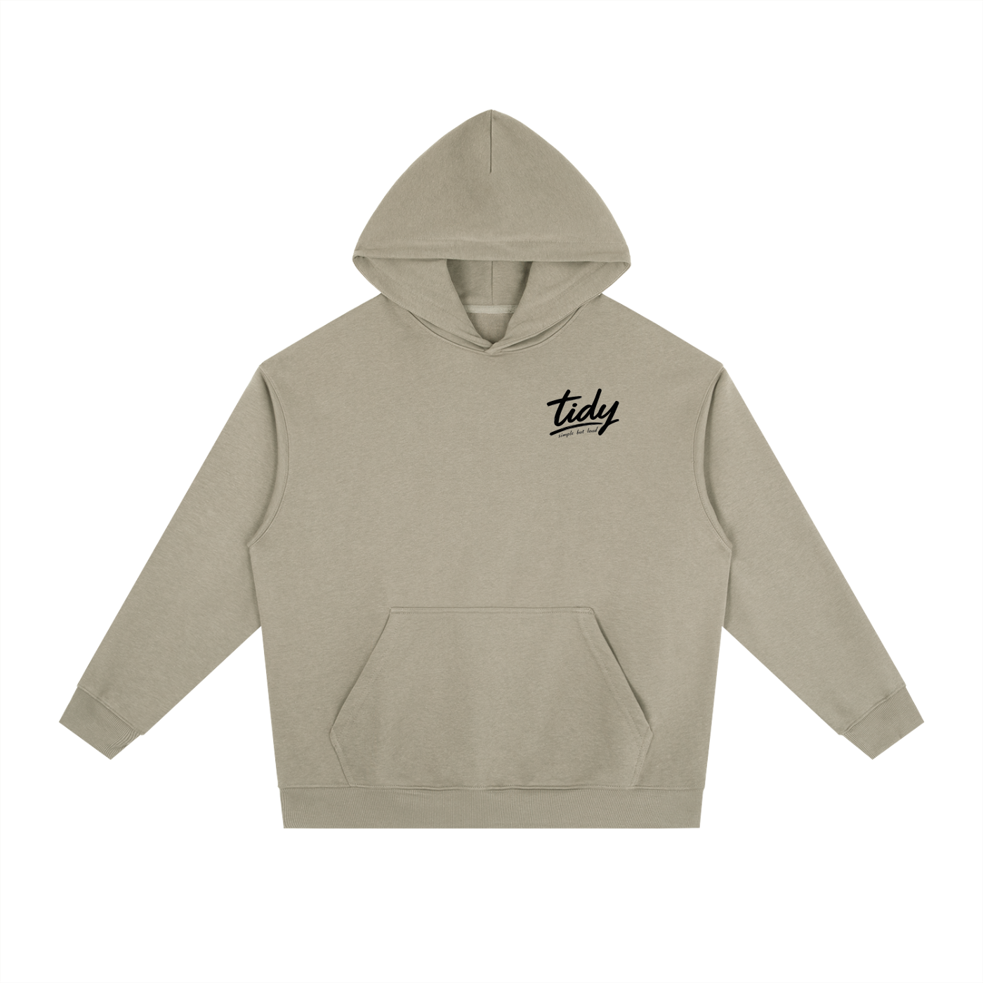 JP  Rising Sun Black Print Drop-Shoulder Hoodie