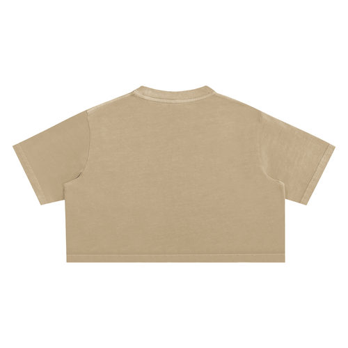 Tidy Originals Crop Top — Black Logo