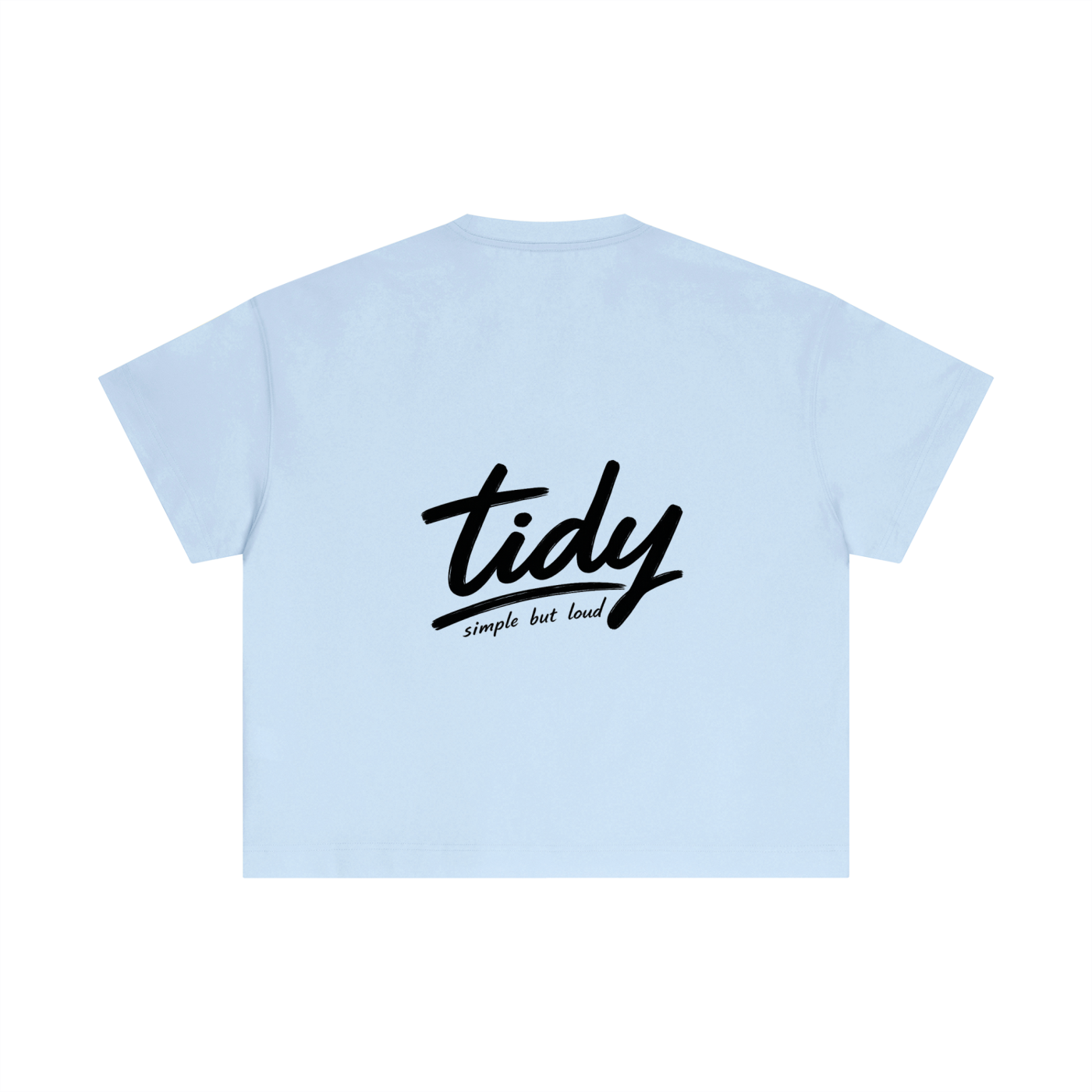OG Collection Black Print Crop T-Shirt