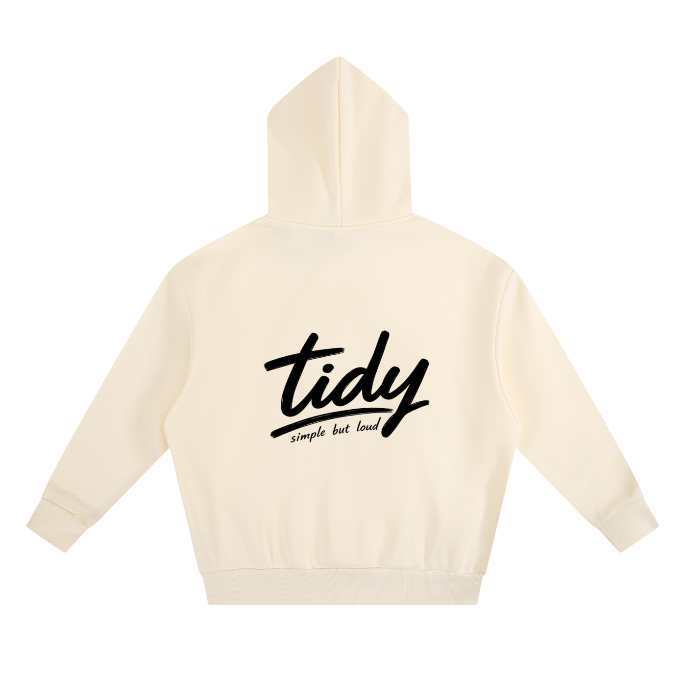 OG Collection Black Print Heavyweight Hoodie