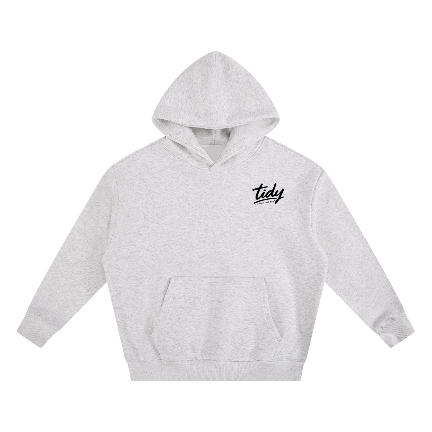 OG Collection Black Print Heavyweight Hoodie