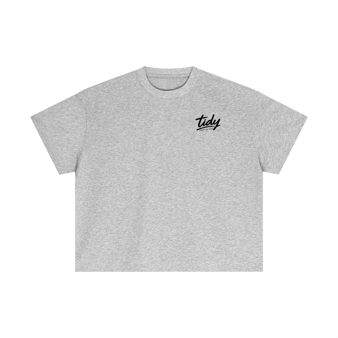 OG Collection Black Print Crop T-Shirt