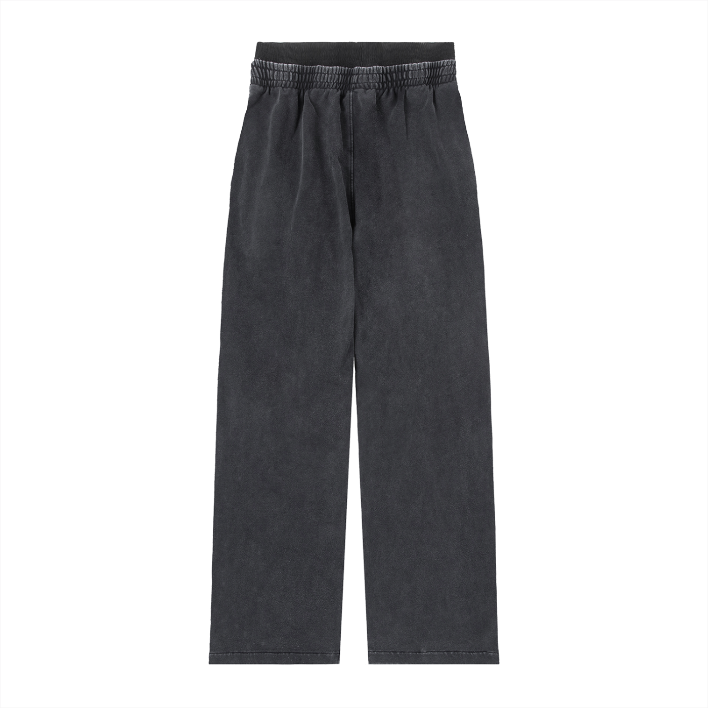 JP Dragon White Print Women's Washed Waist Pants