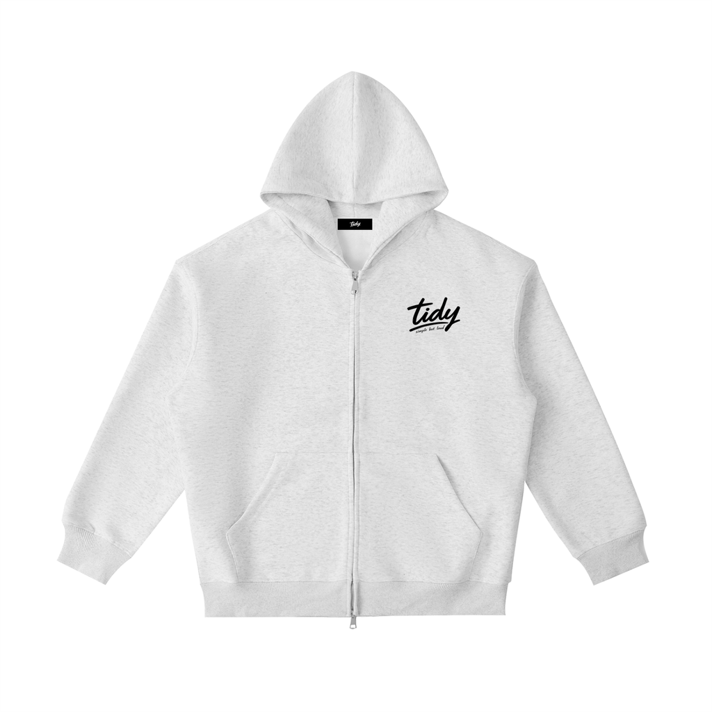 JP Rising Sun Black Print Zip Up Hoodie