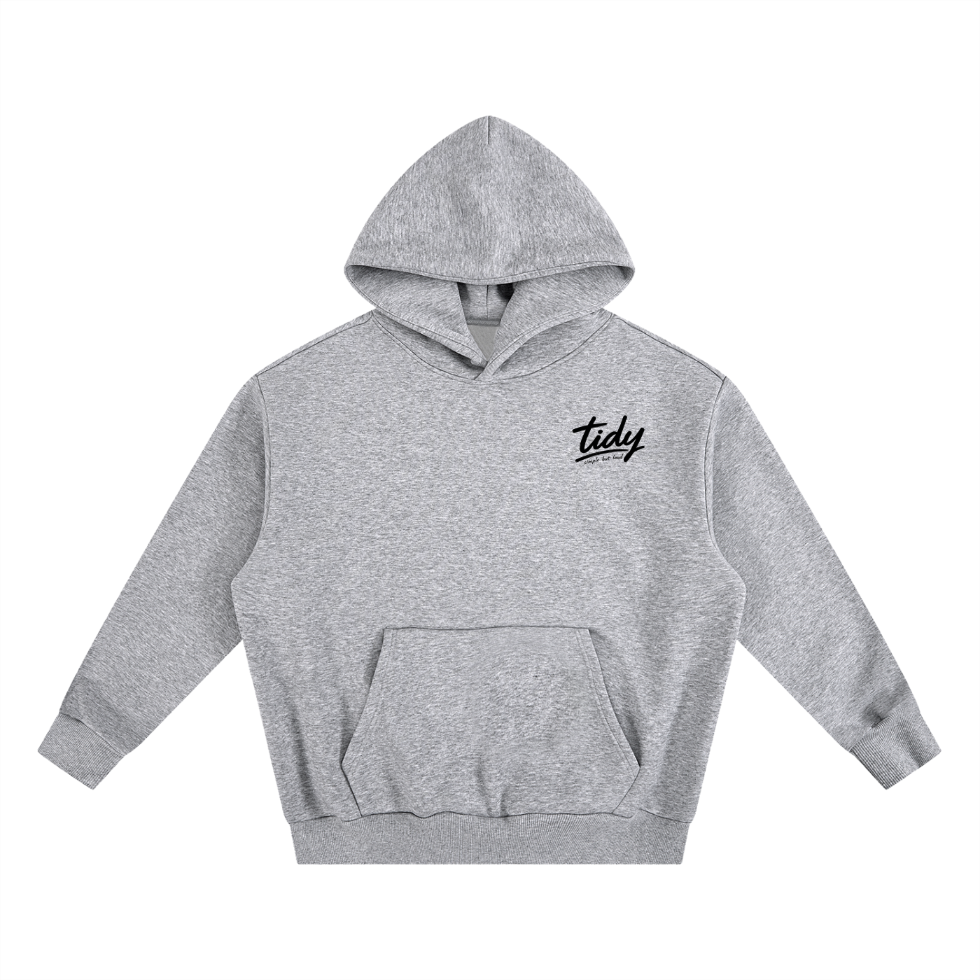 OG Collection Black Print Heavyweight Hoodie