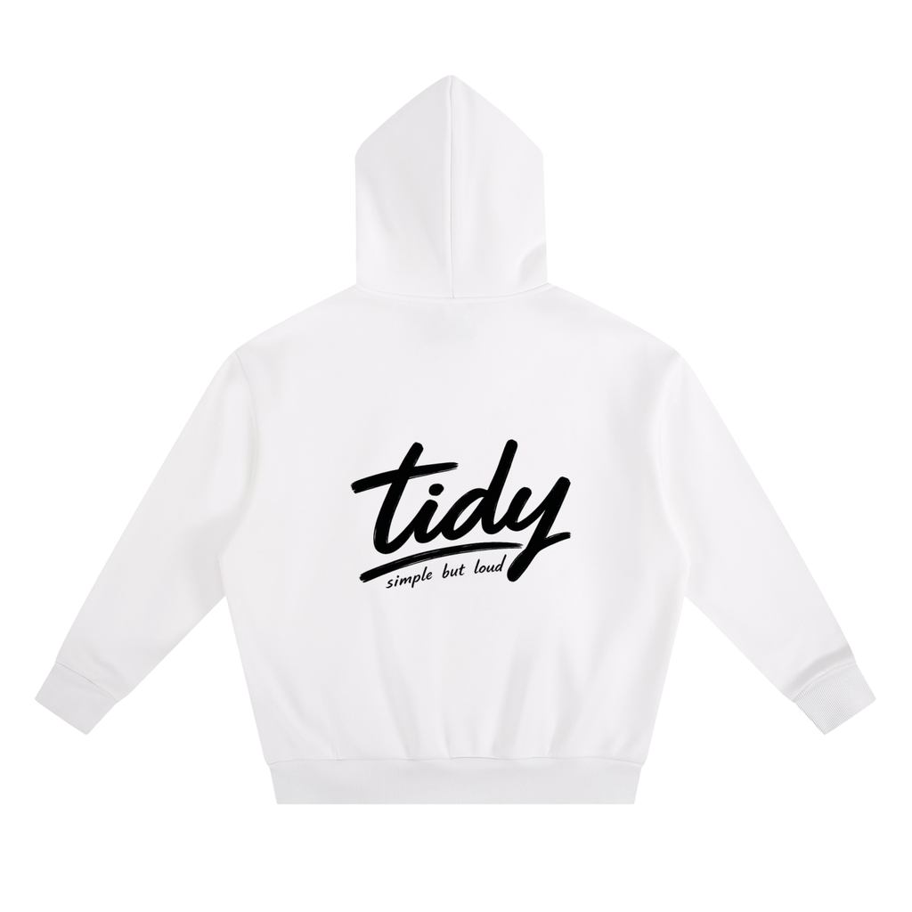 OG Collection Black Print Heavyweight Hoodie
