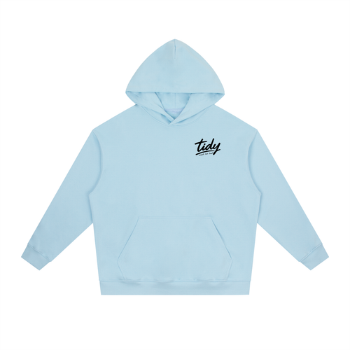 JP Dragon Black Print Drop-Shoulder Hoodie