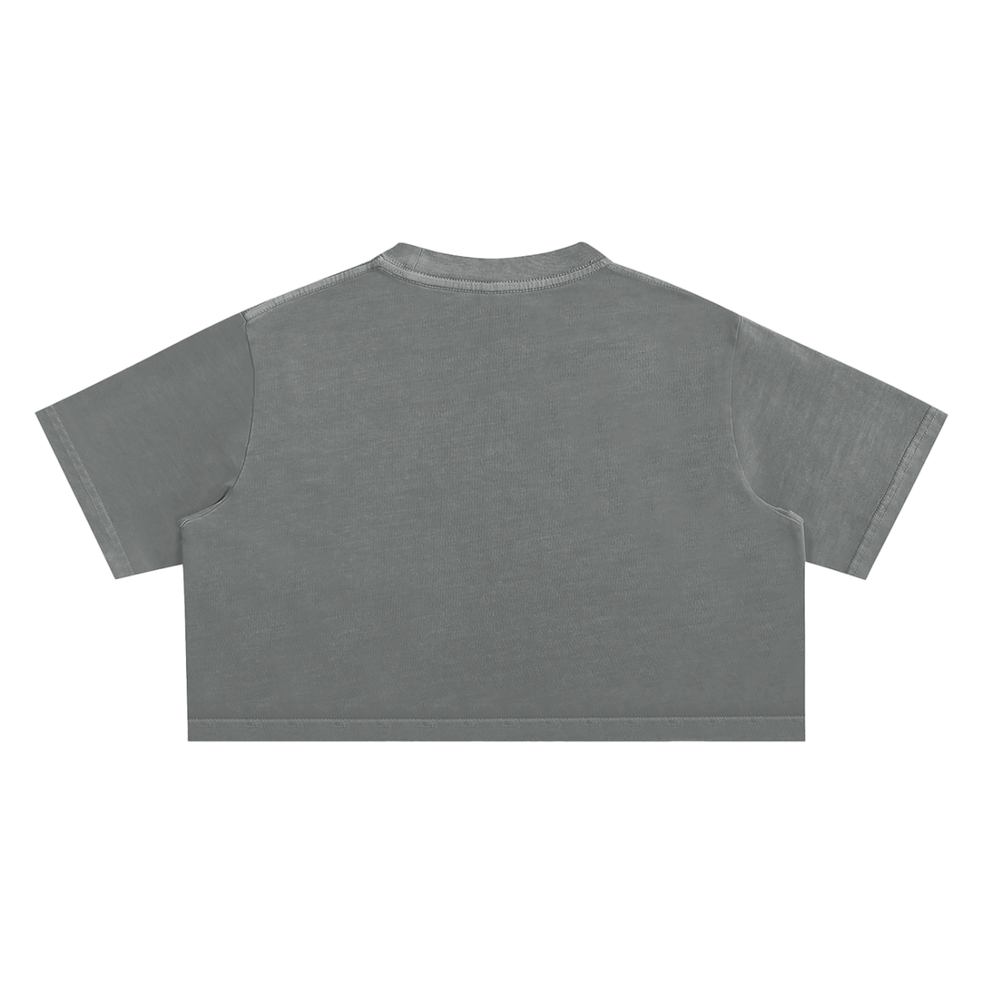 OG Collection White Print Crop Top