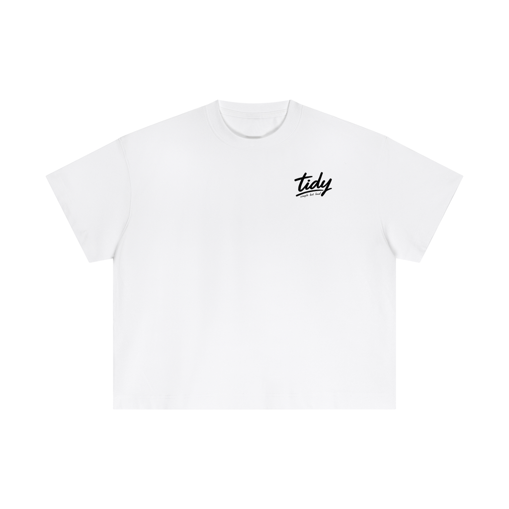 OG Collection Black Print Crop T-Shirt