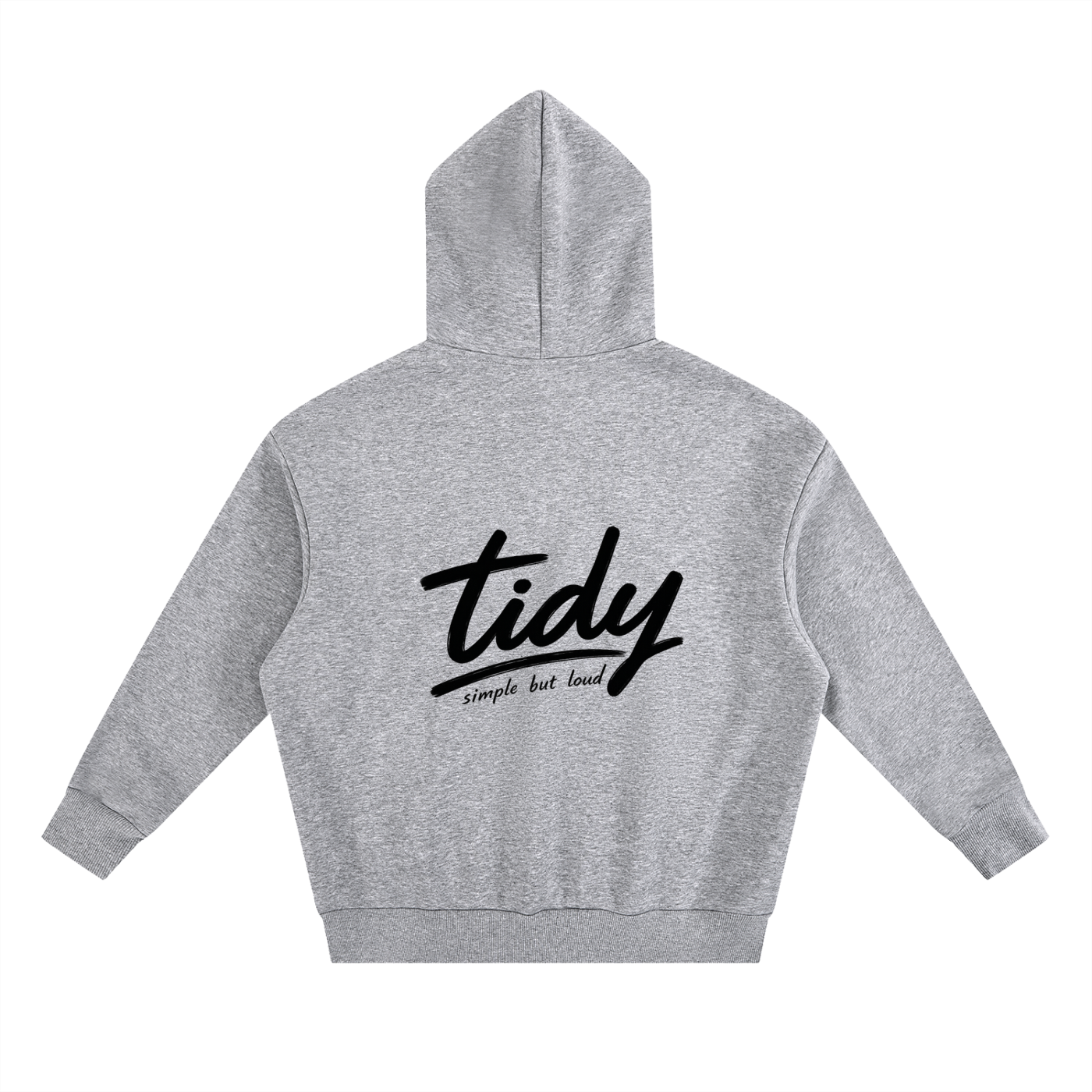 OG Collection Black Print Heavyweight Hoodie
