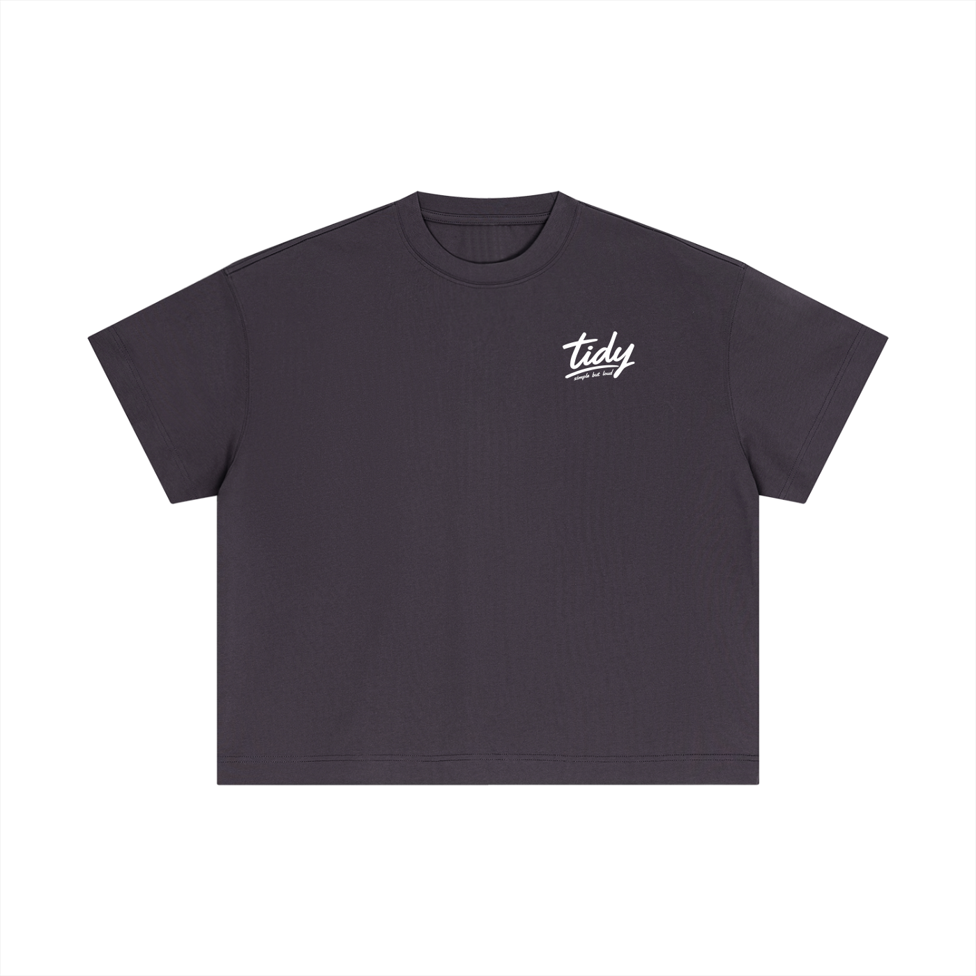 OG Collection White Print Crop T-Shirt