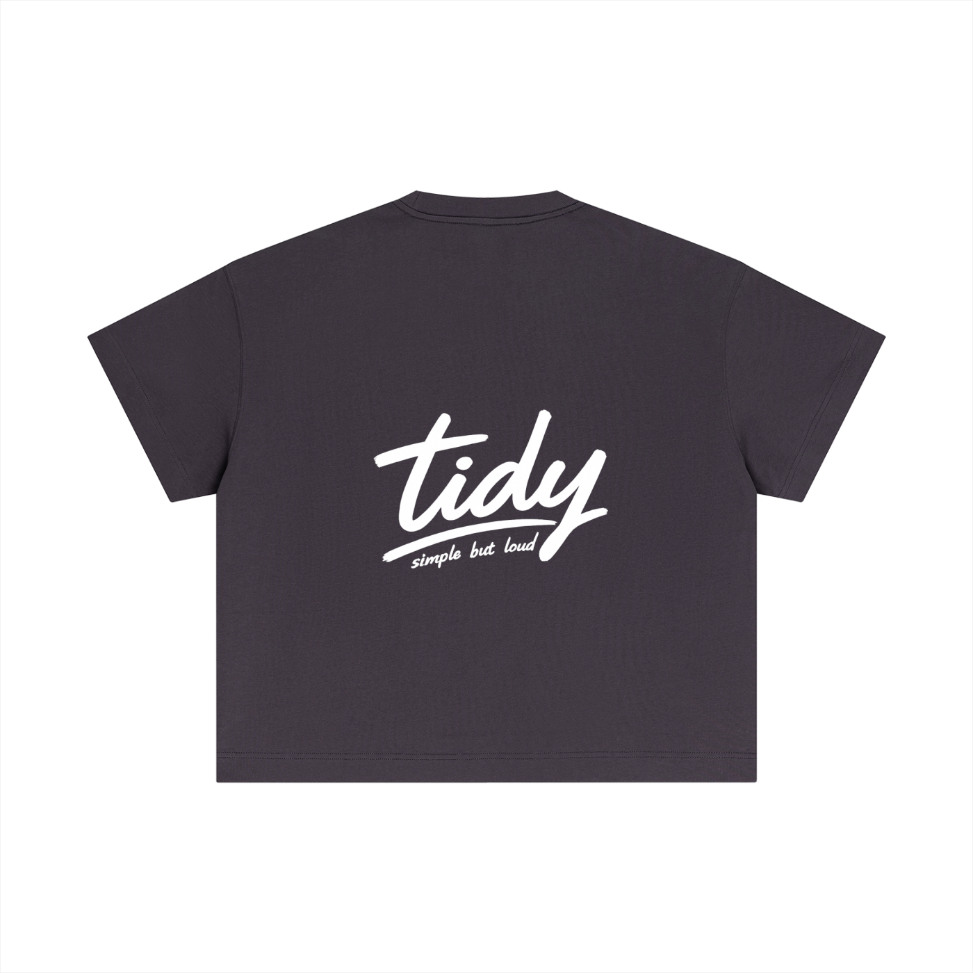 OG Collection White Print Crop T-Shirt