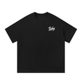 JP Mt Fuji White Print Oversized T-Shirt