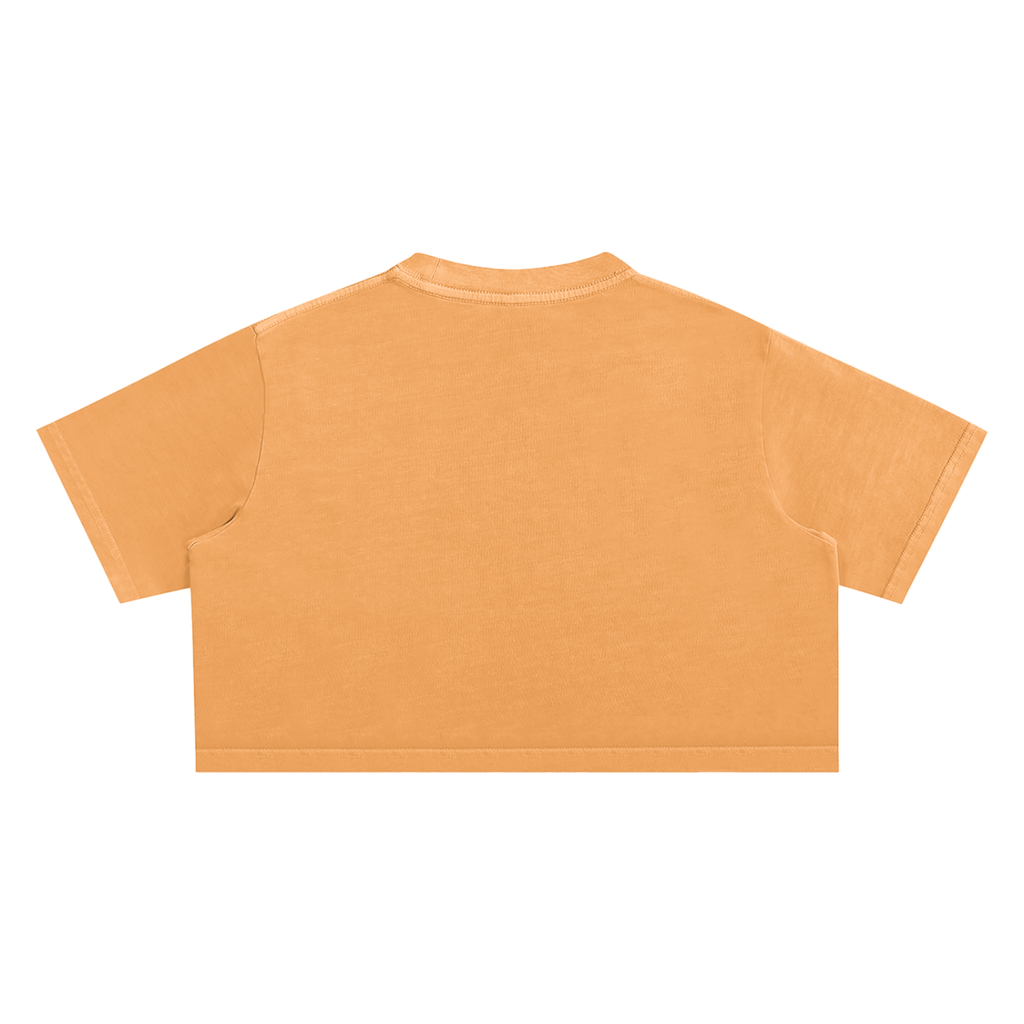 OG Collection Black Print Crop Top