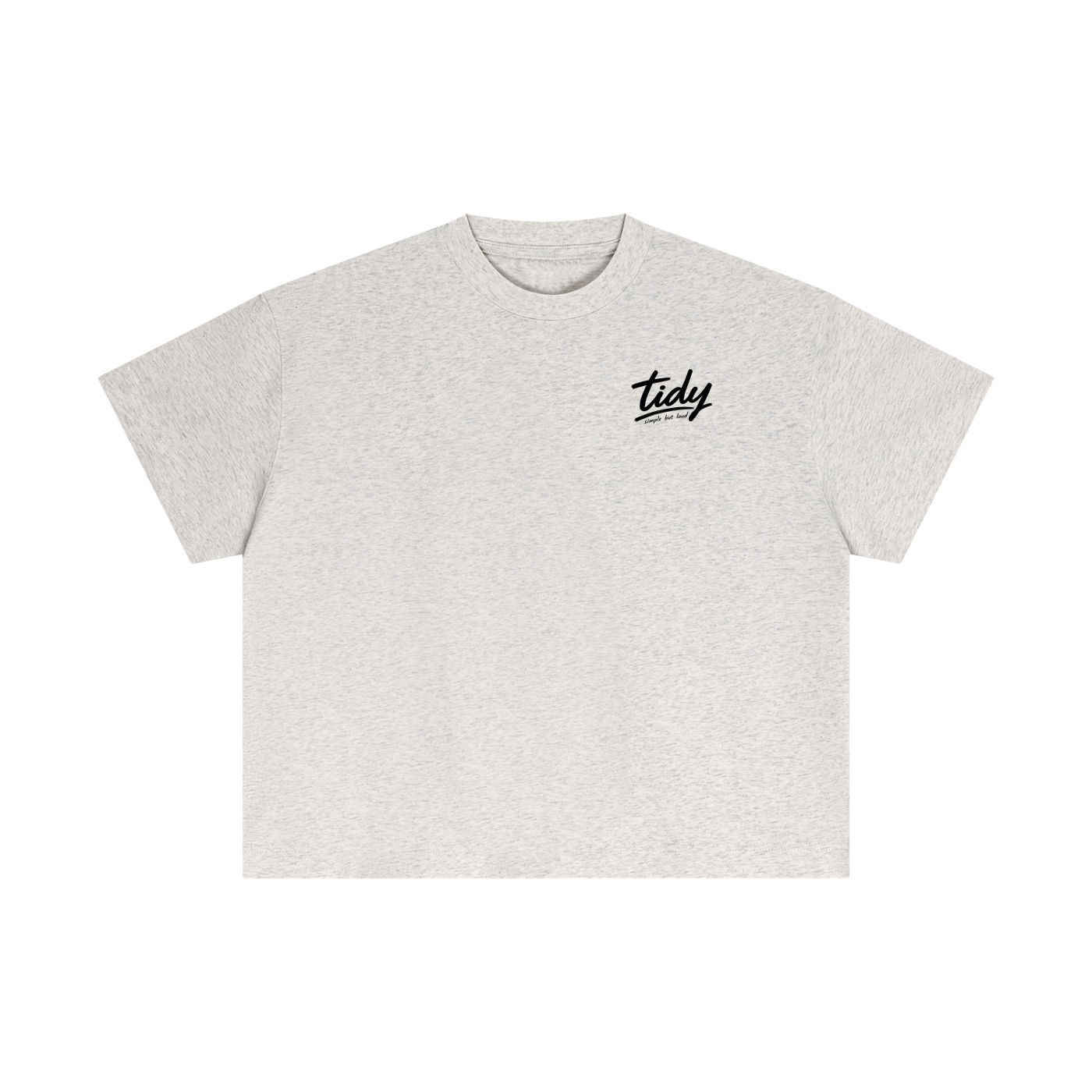 OG Collection Black Print Crop T-Shirt
