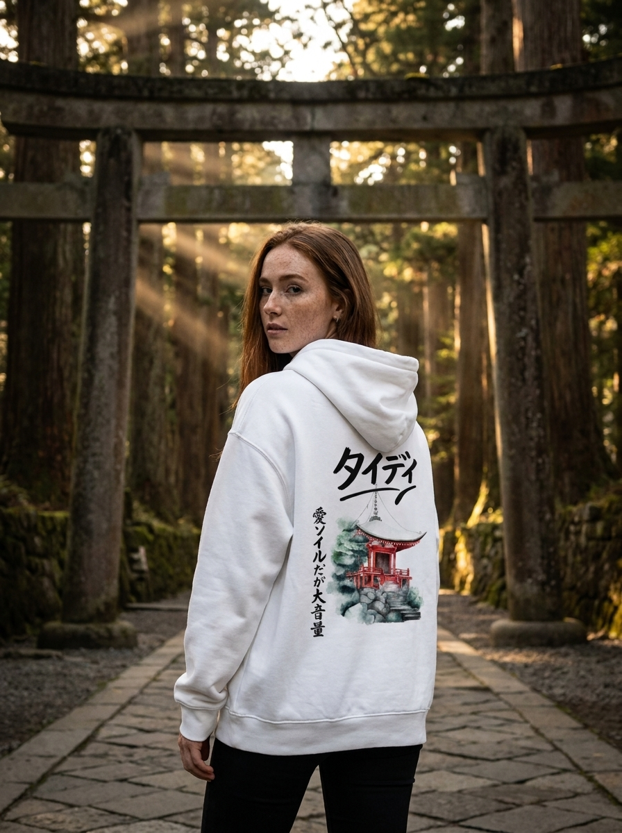 Temple DSH Black Logo - Lifestyle F