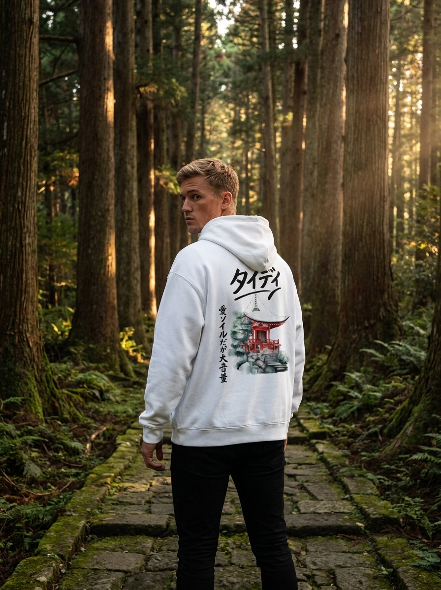 Temple DSH Black Logo - Lifestyle M
