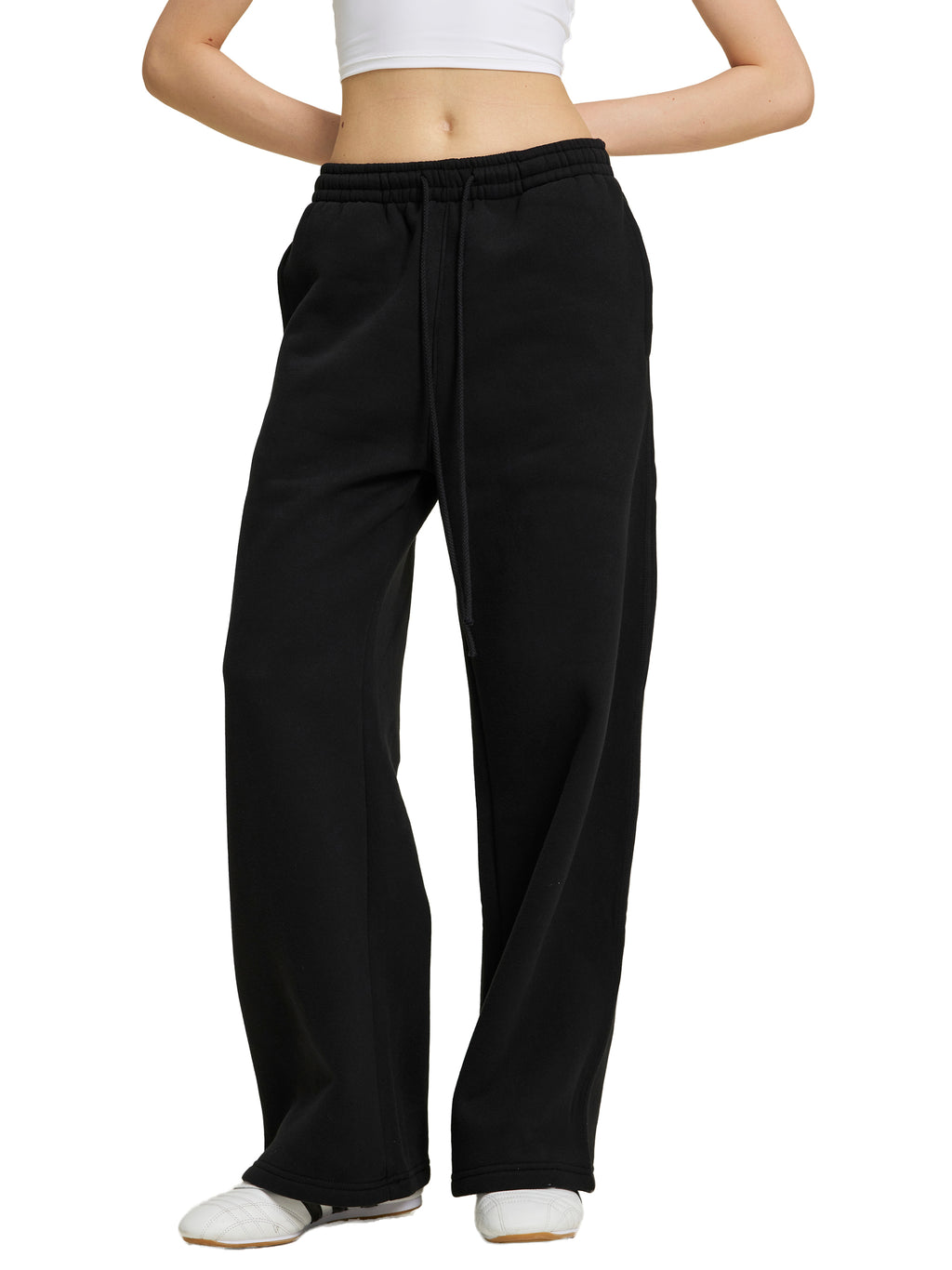 OG Collection White Print Sweatpants