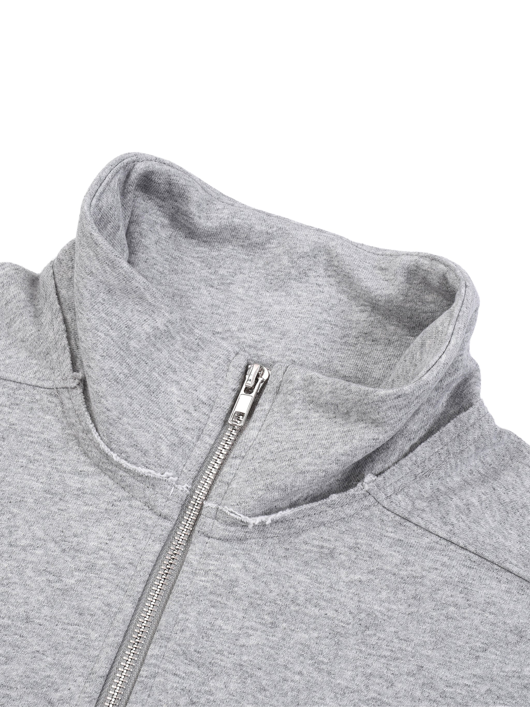 OG Collection Black Print Quarter-Zip Sweatshirt