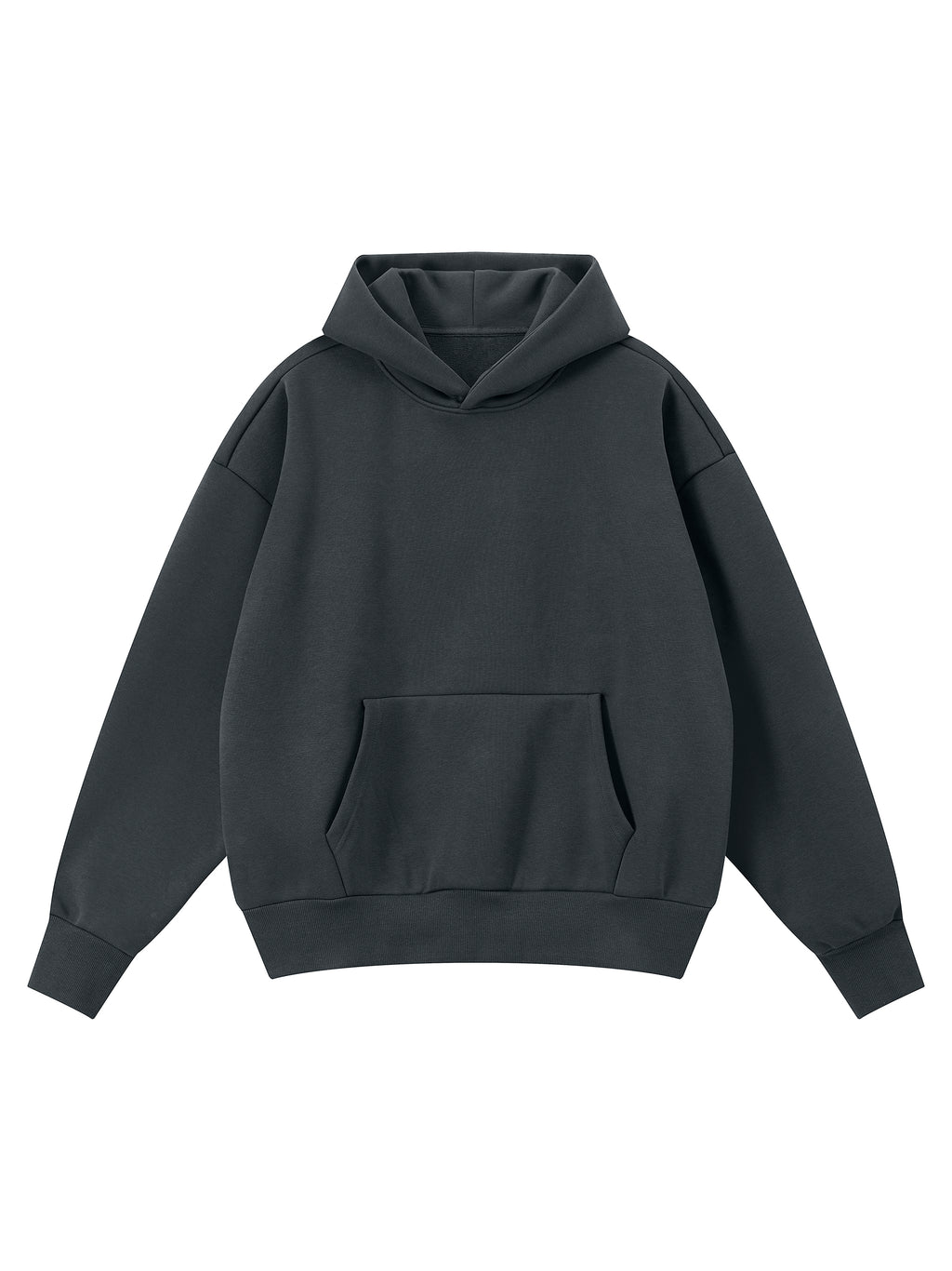 OG  White Print Heavyweight Boxy Fleece Hoodie