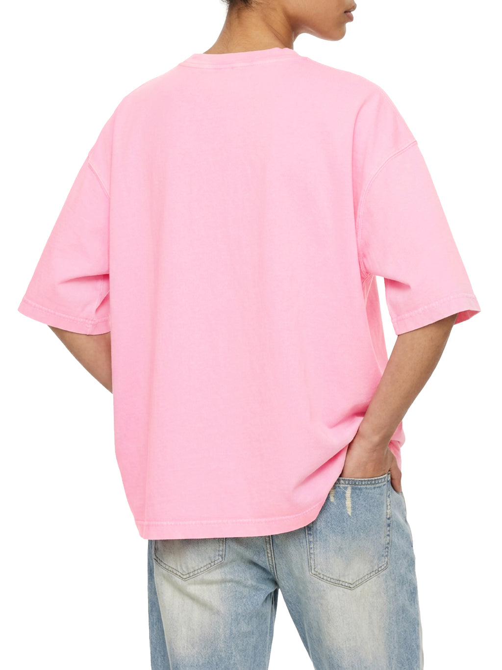 JP Temple Black Print Mineral Wash T-Shirt